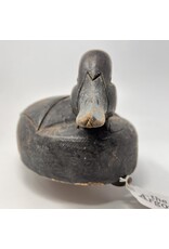 Carved wooden duck decoy