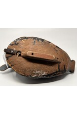 Carved wooden duck decoy