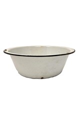 Enamel dog bowl