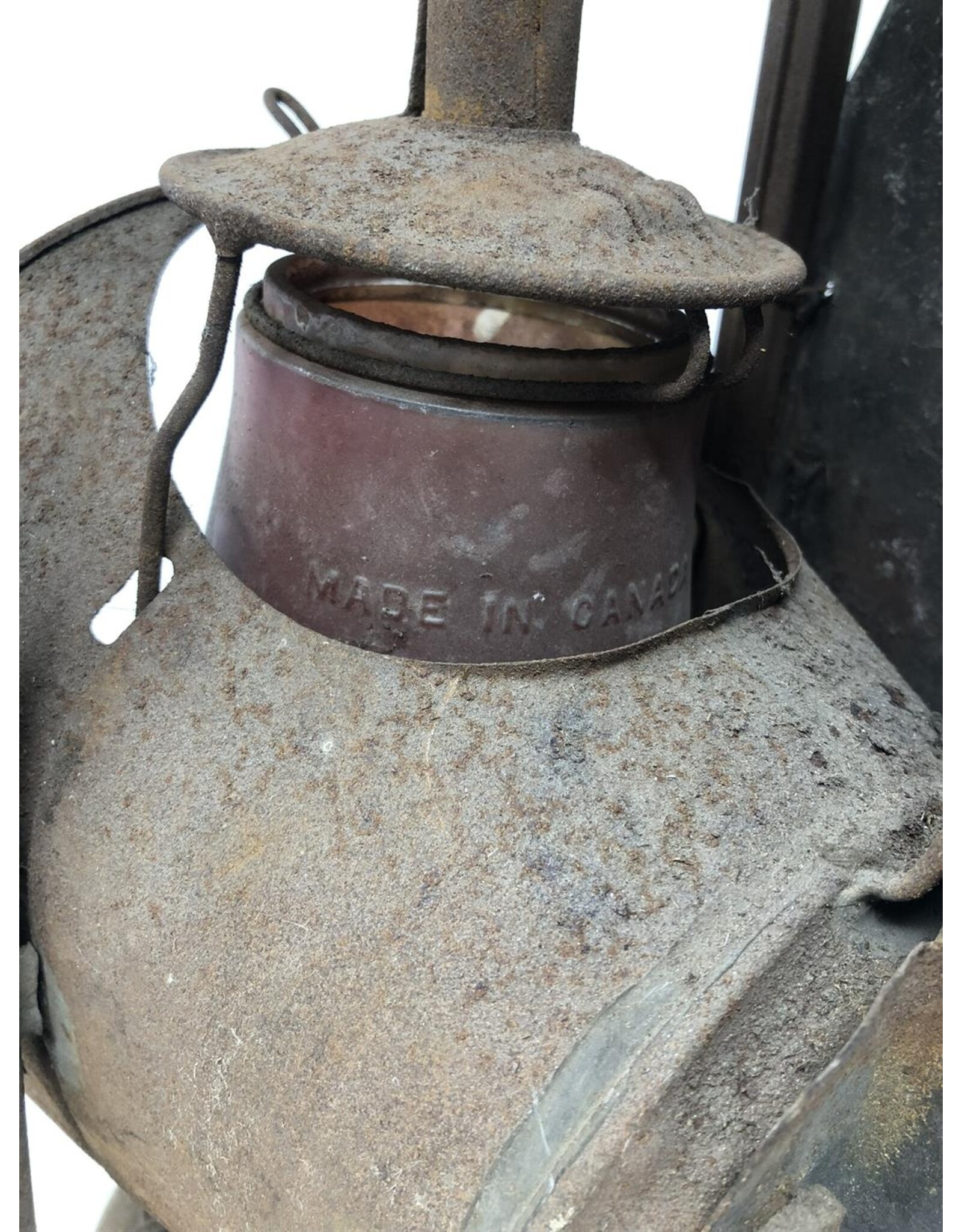 Vintage railway lamp