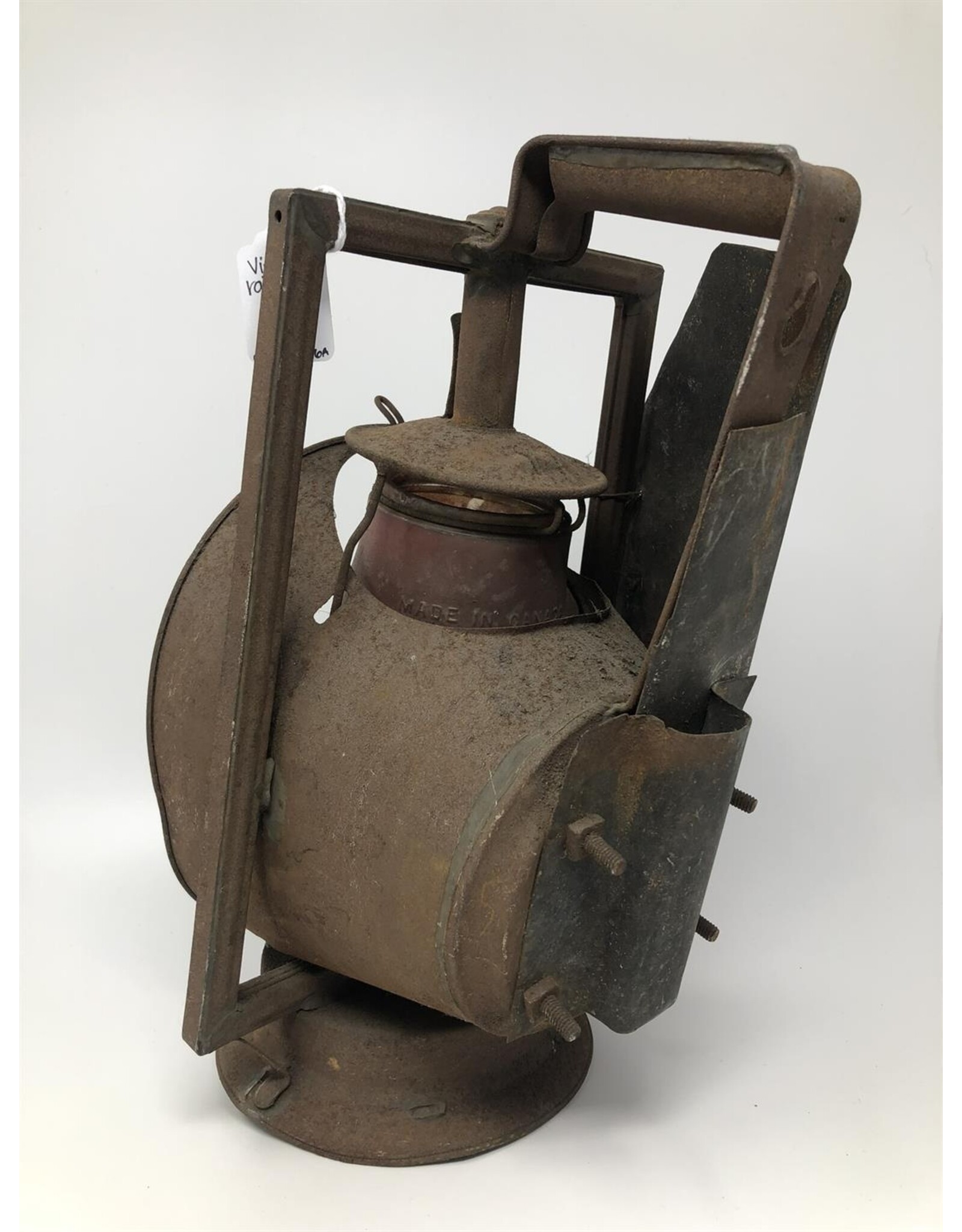 Vintage railway lamp