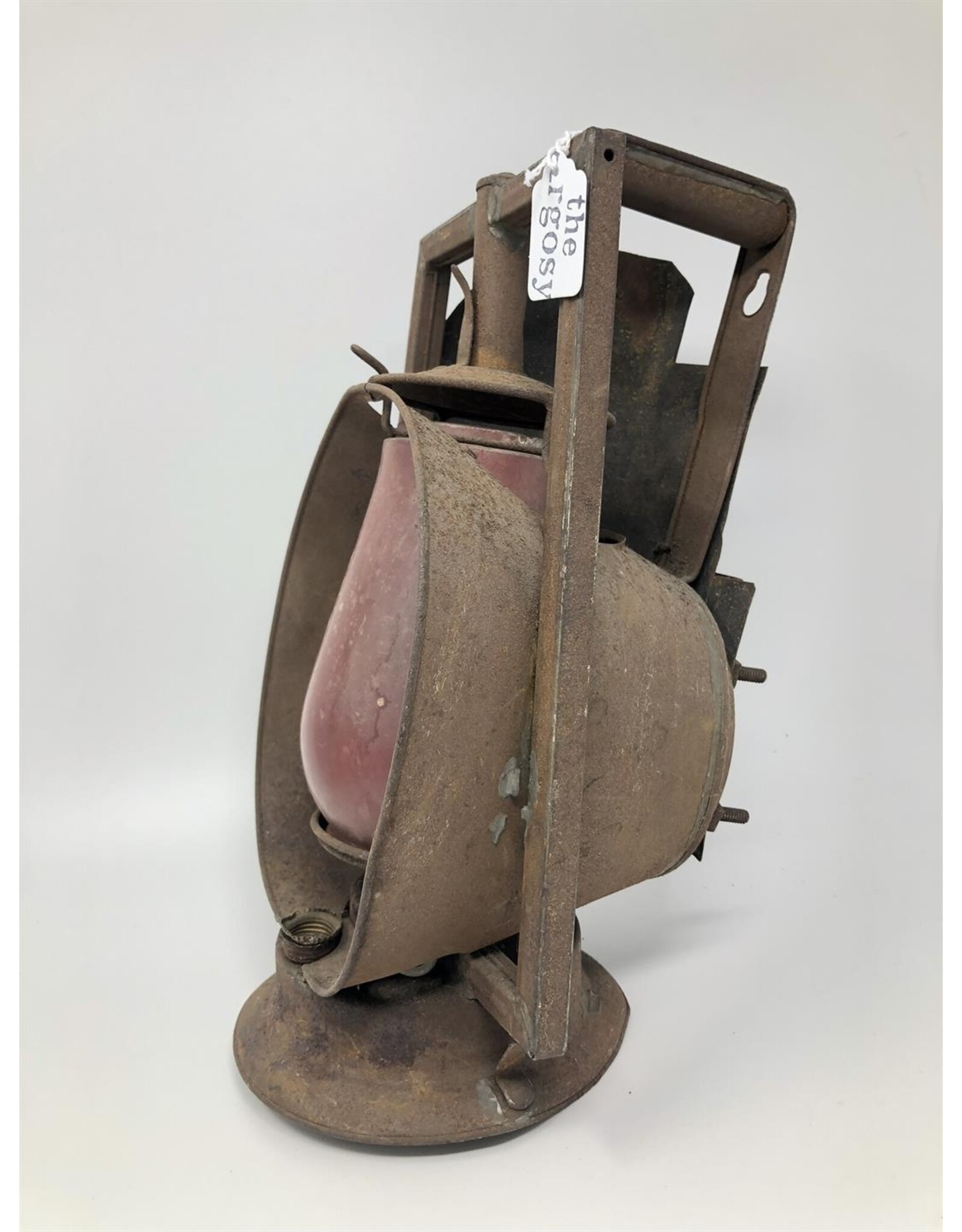 Vintage railway lamp