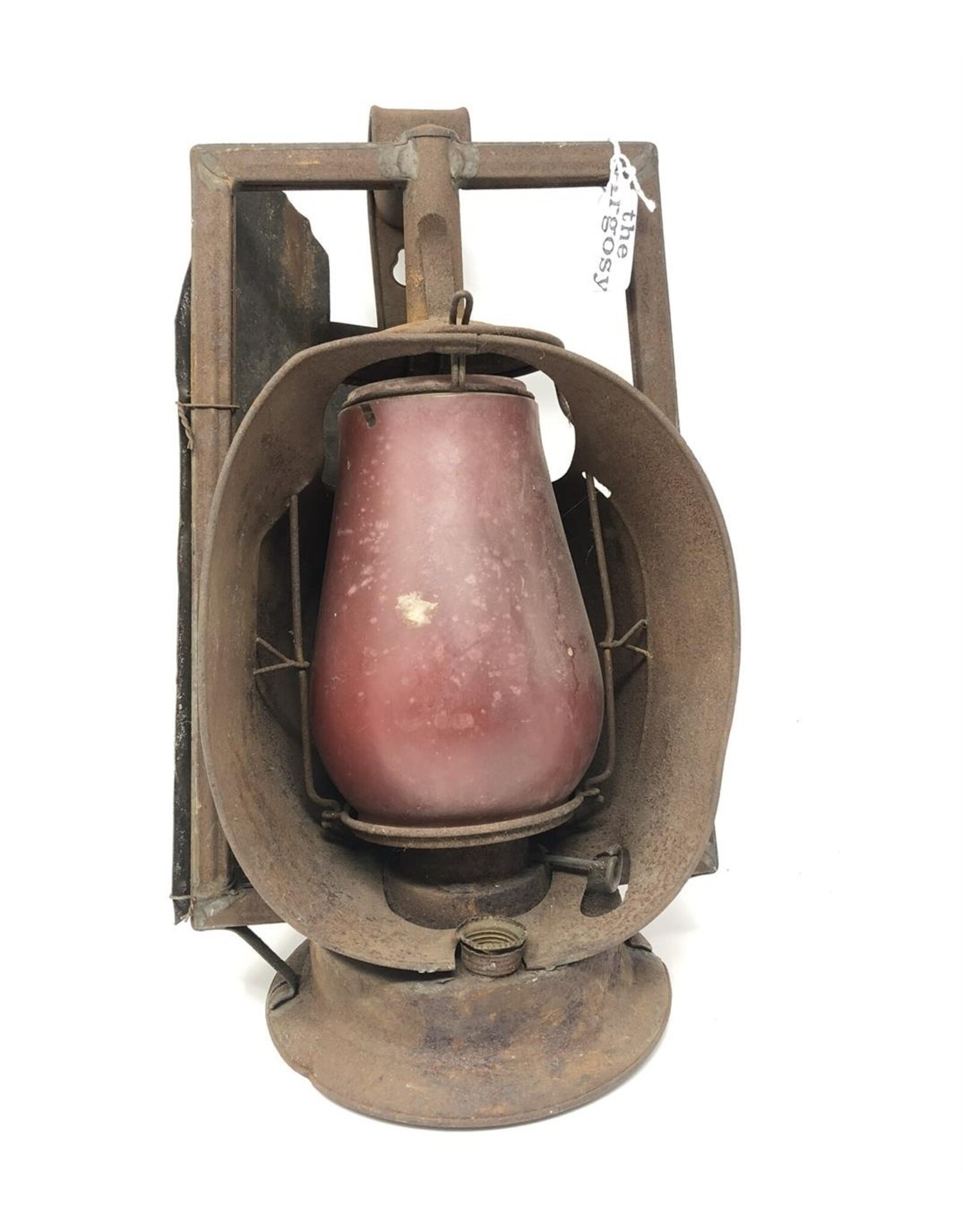 Vintage railway lamp