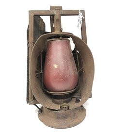 Vintage railway lamp