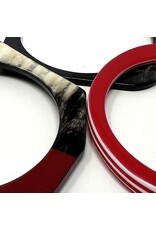 Collection of vintage celluloid bangles