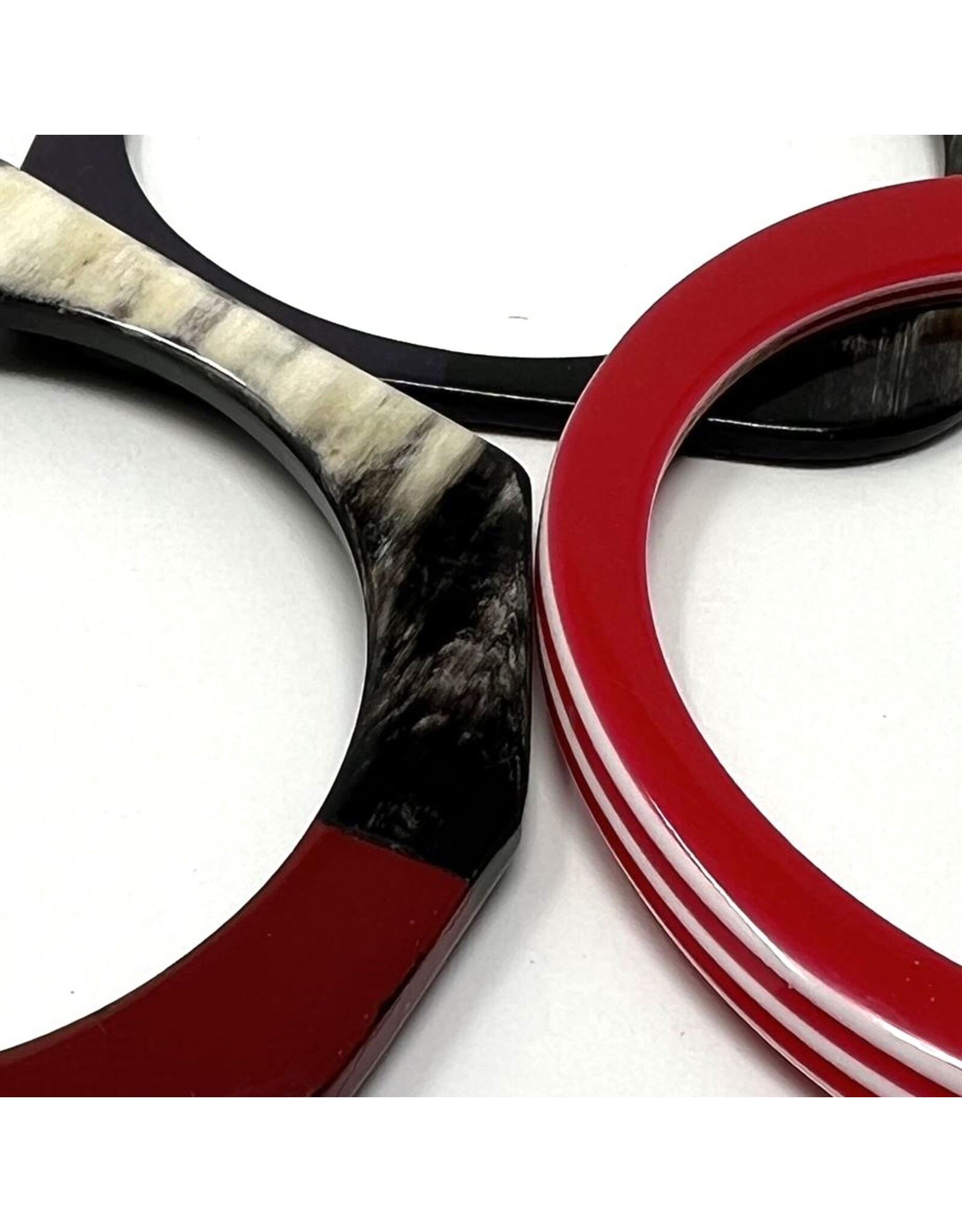 Collection of vintage celluloid bangles