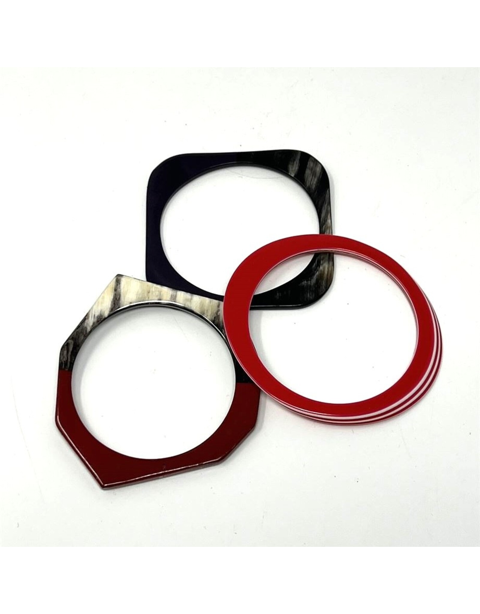 Collection of vintage celluloid bangles