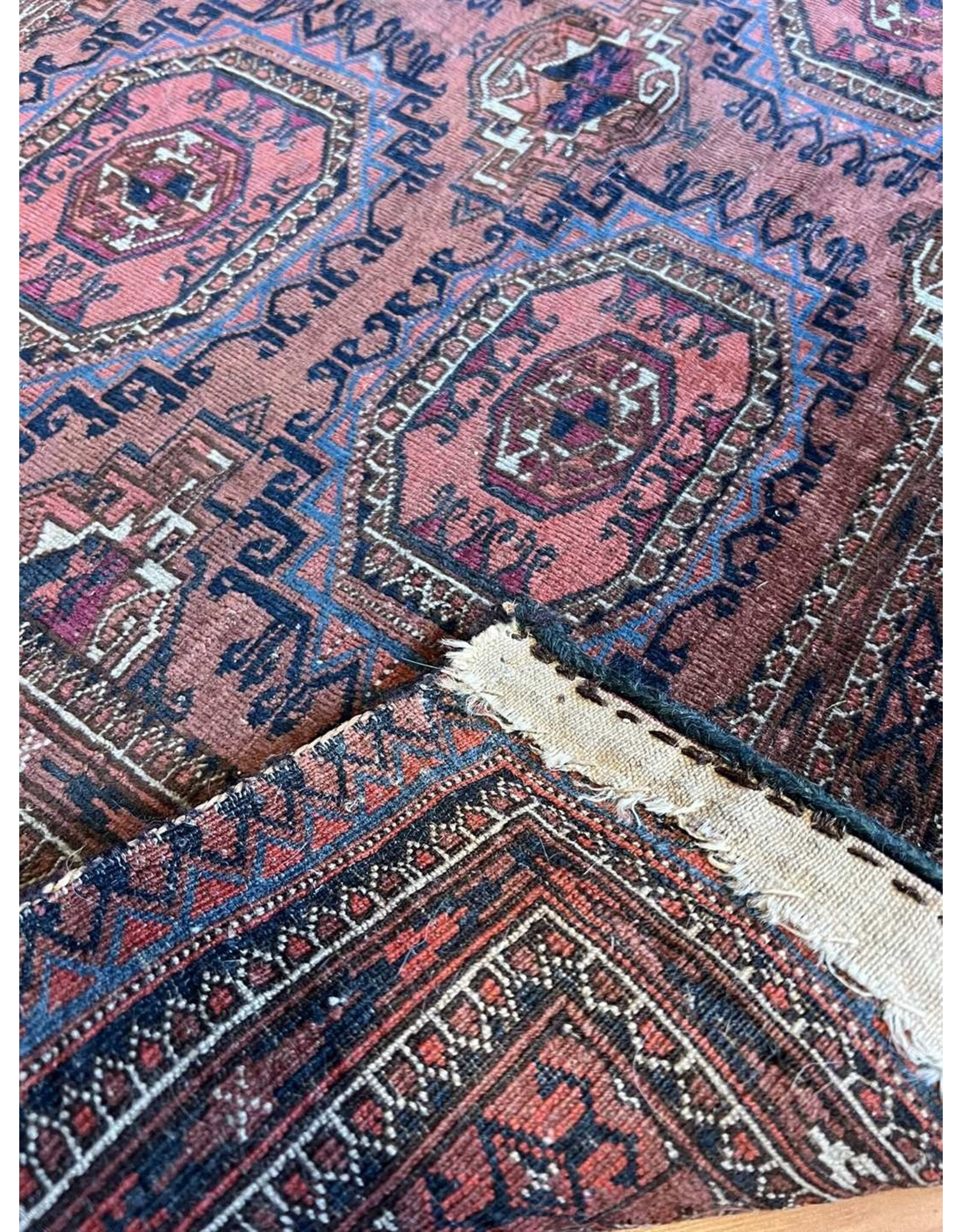 Vintage carpet, reclaimed from larger rug