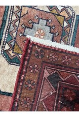 1950s veg dye hand-knotted Luri runner