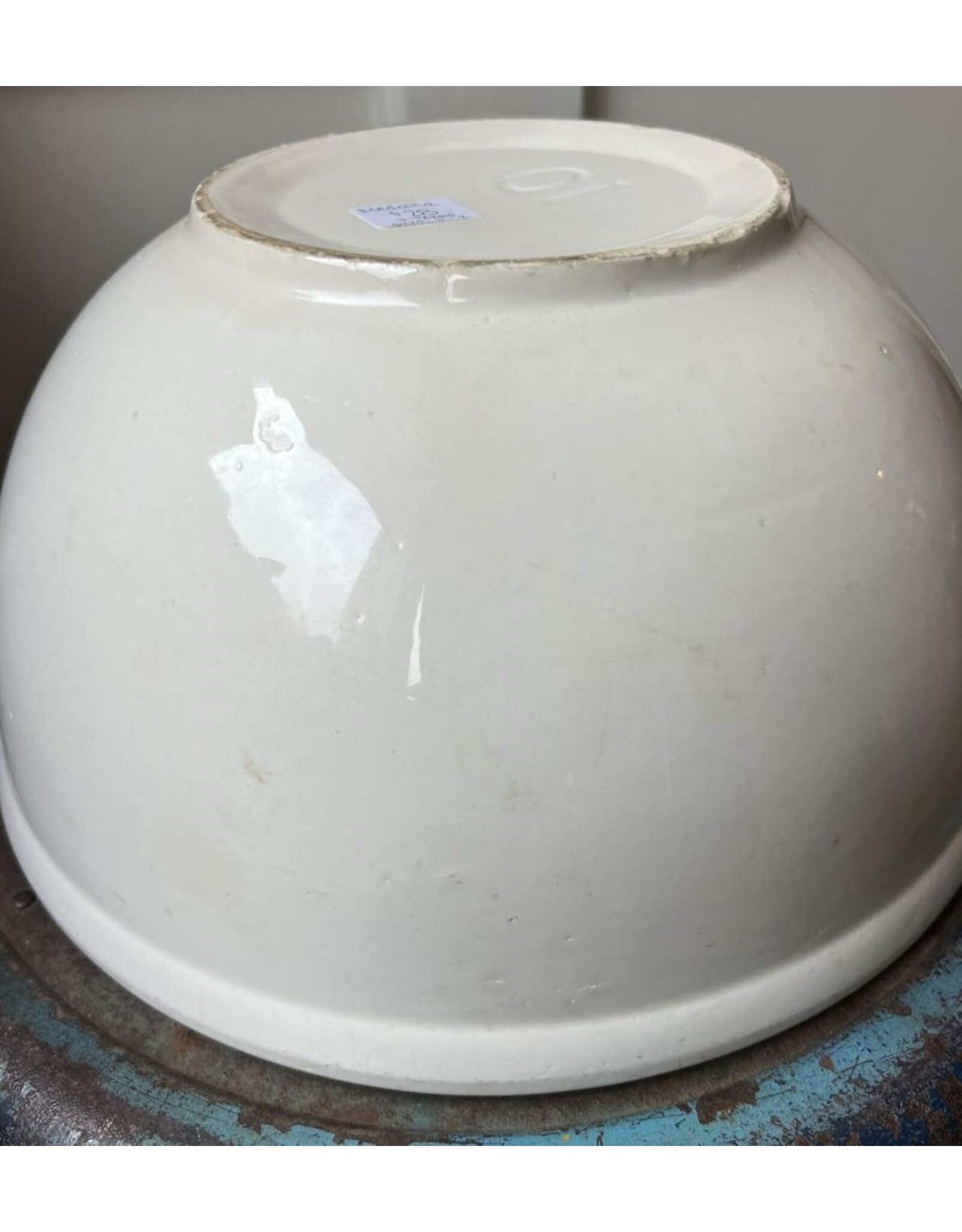 Mixing bowl - large, impressed 10 on base