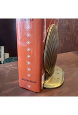 Bookend - brass scallop shell