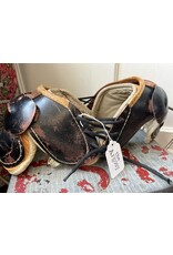 Hockey shoulder pads - leather Black Diamond SH62 Junior