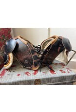 Hockey shoulder pads - leather Black Diamond SH62 Junior