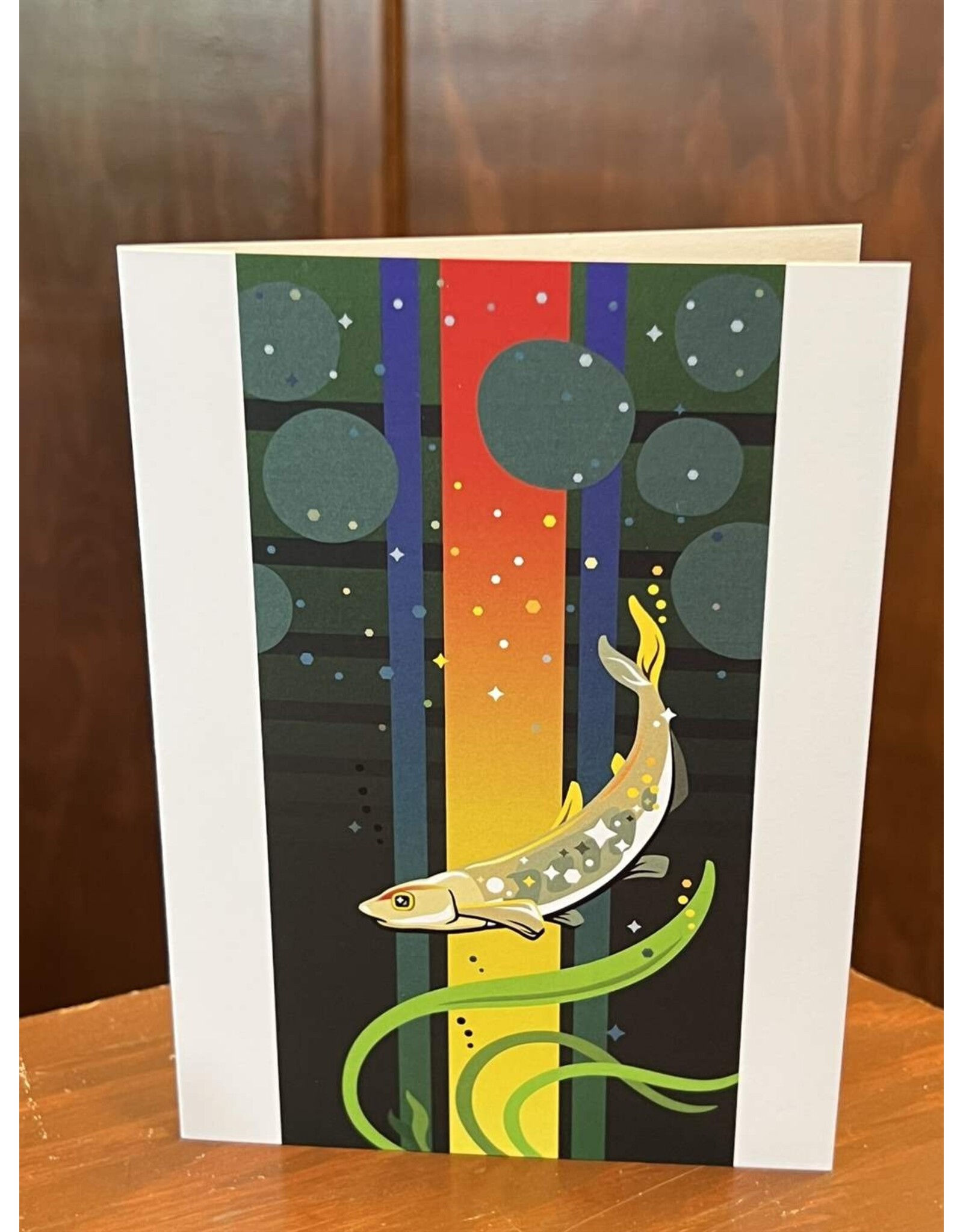 Brenna Boucher Card - Trout in Eelgrass