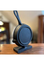 Bookend - cast iron frying pan Robert Emig 1968