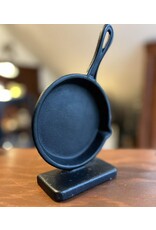 Bookend - cast iron frying pan Robert Emig 1968
