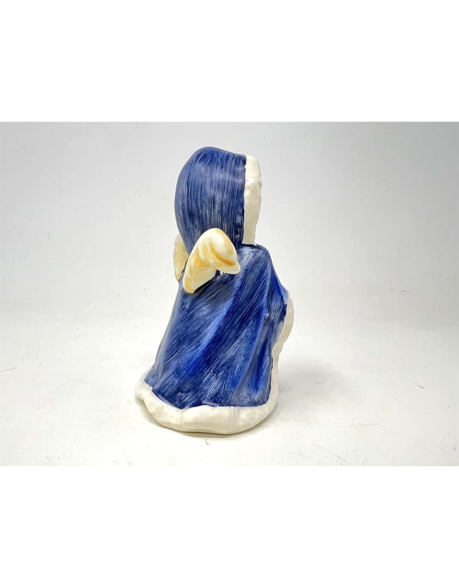 Goebel figurine - angel with lantern and blue cloak ROB 412 1958