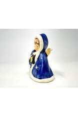Goebel figurine - angel with lantern and blue cloak ROB 412 1958