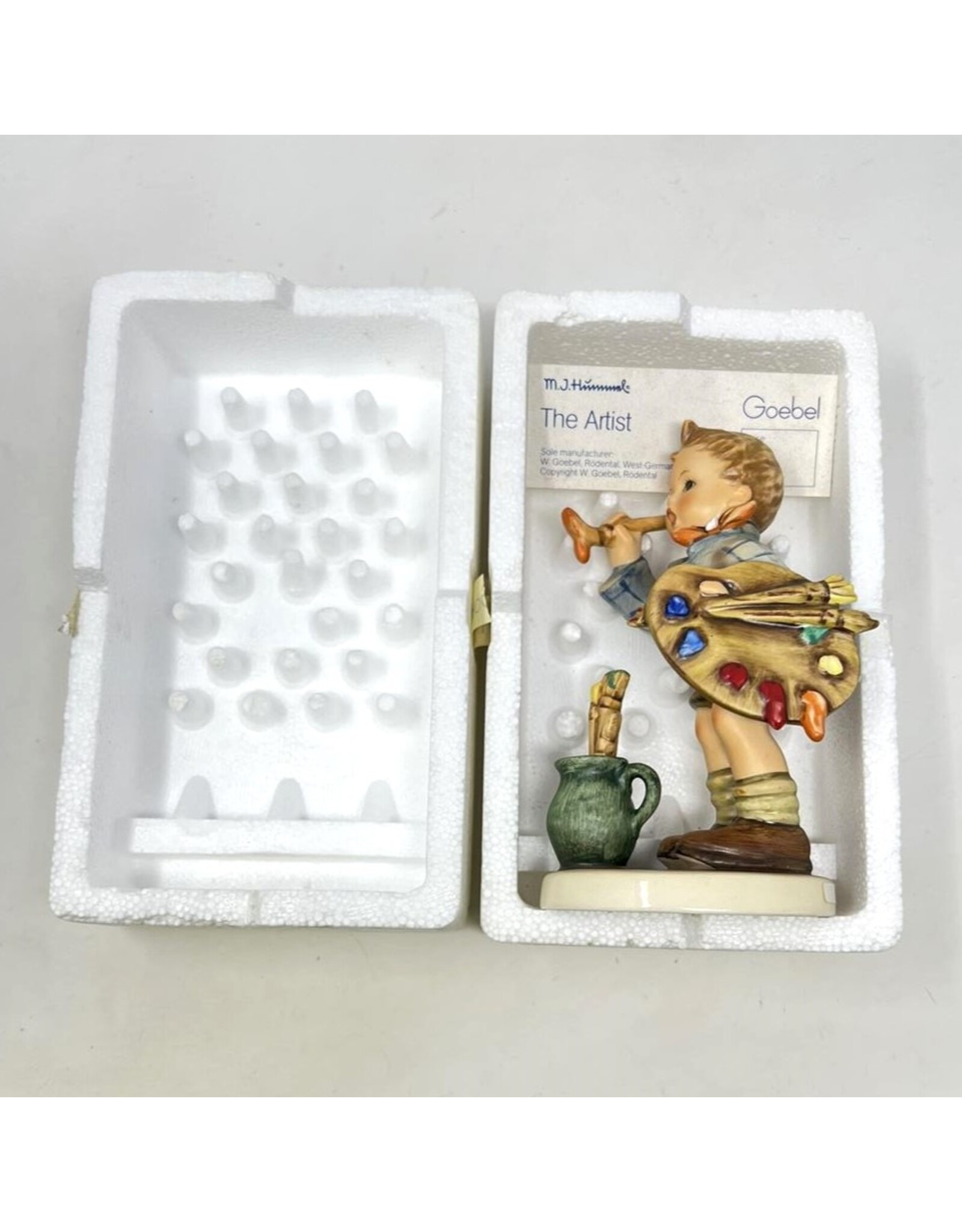 Hummel figurine - The Artist 304 1980 styrofoam box