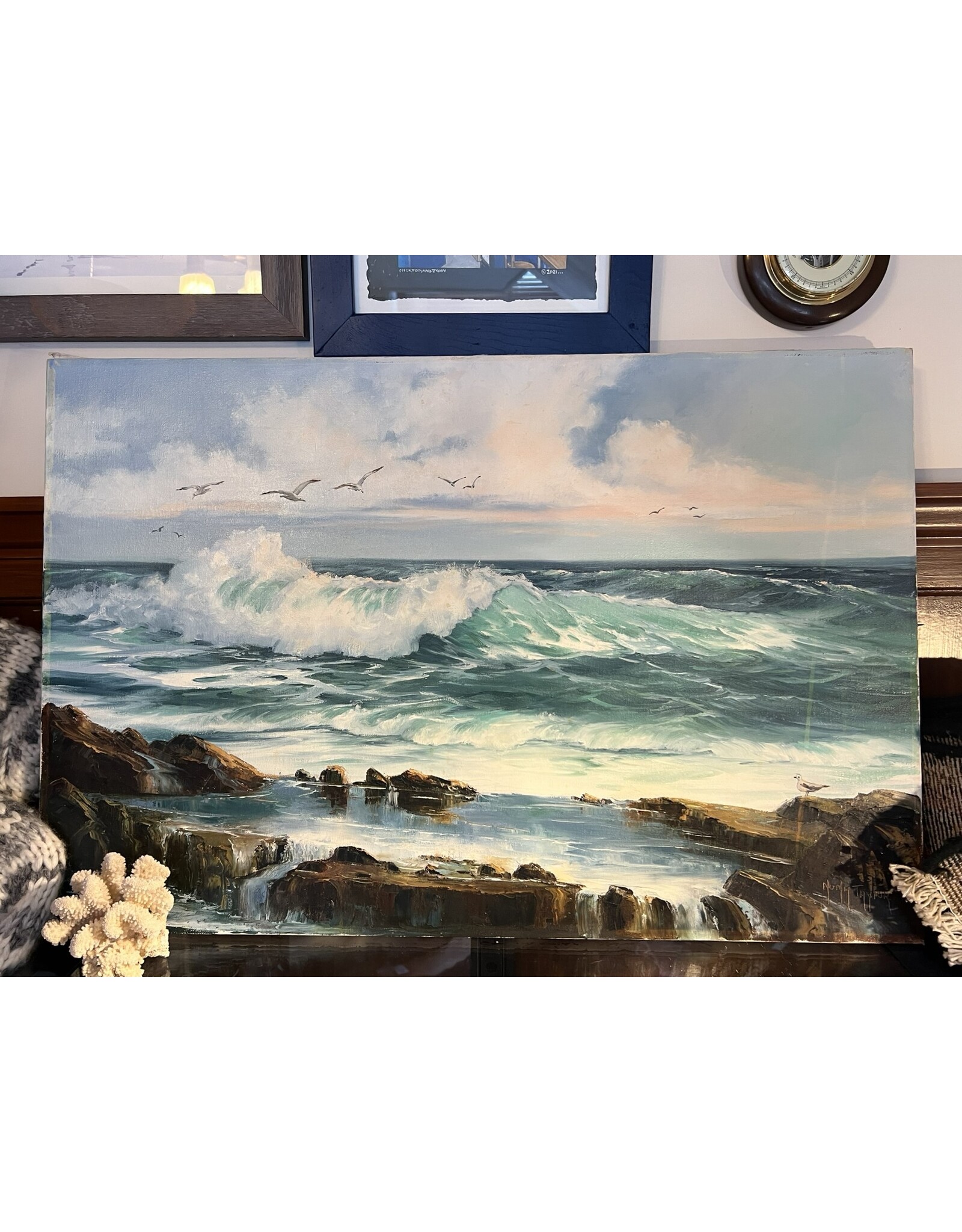 Painting - original oil Nona Taylor, unframed