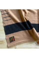 Blanket - Eaton's Trapper Point 3.5 wool camel black