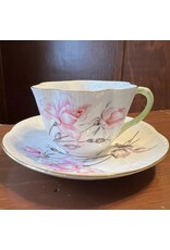 Cup & Saucer - Shelley Bone China Rosalie dainty style