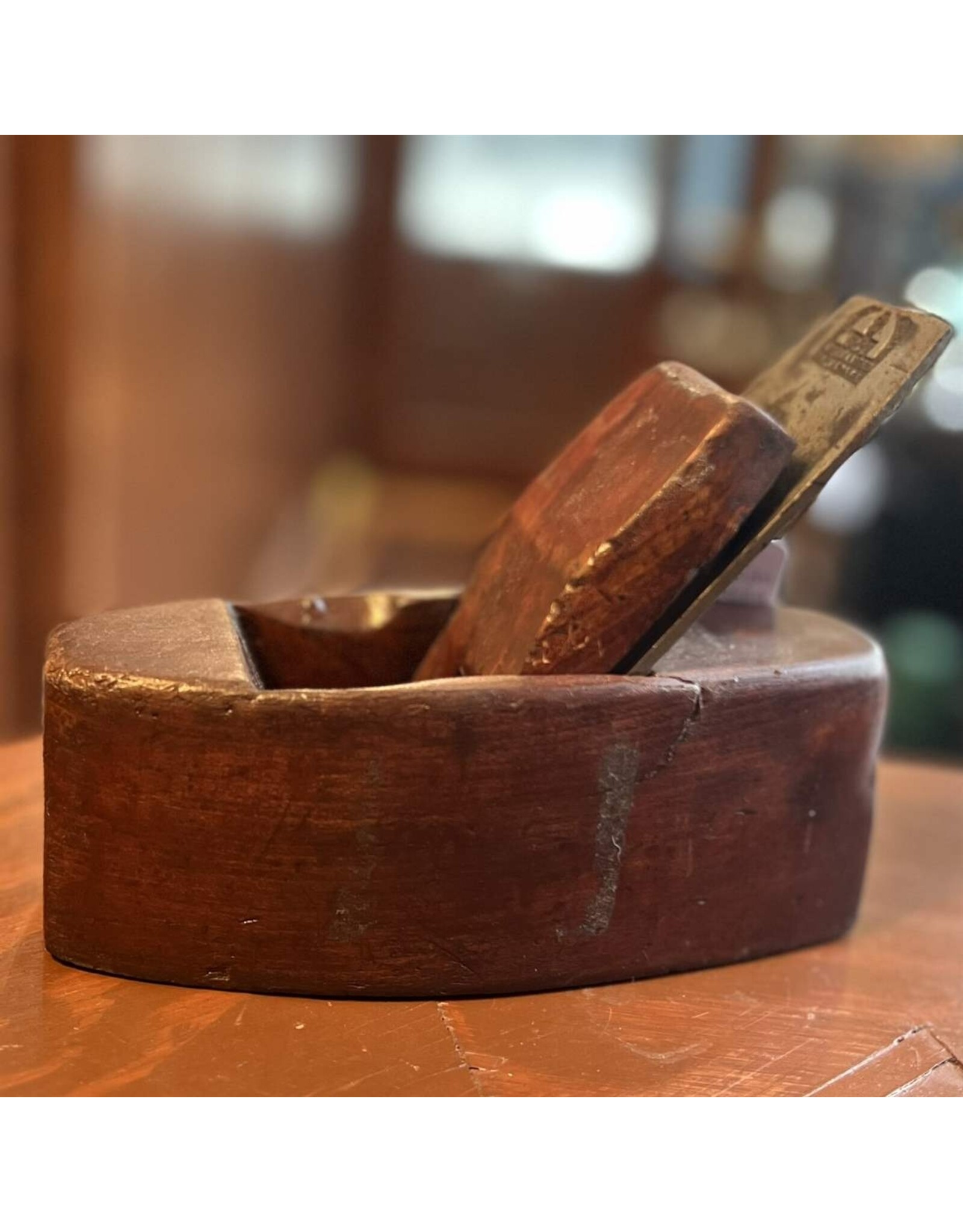 Antique woodworking plane - coffin shape, Warranted Cast Steel, 1892