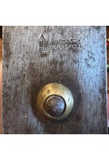 Antique woodworking plane - coffin shape, Warranted Cast Steel, 1892