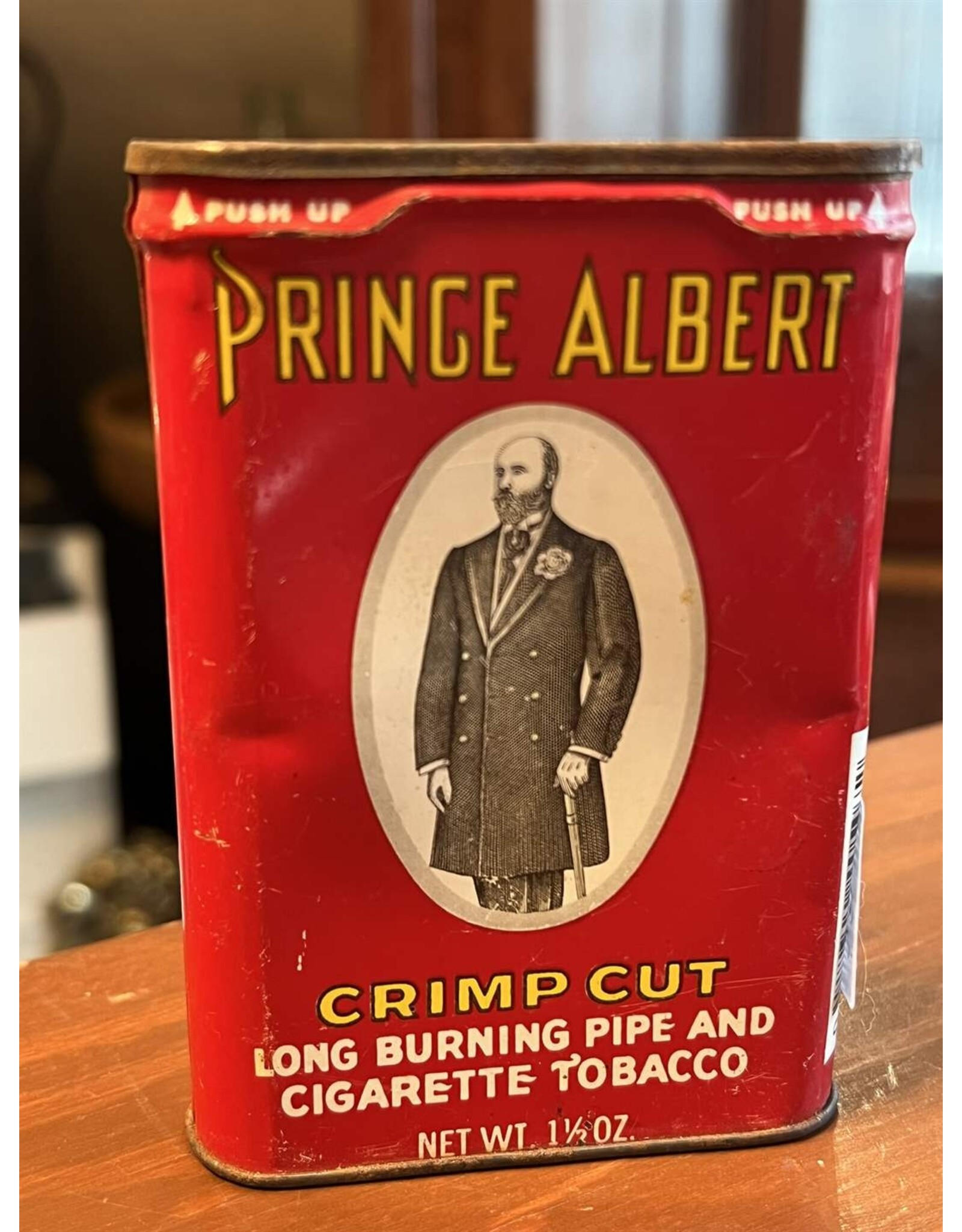 Tobacco tin - Prince Albert Crimp cut