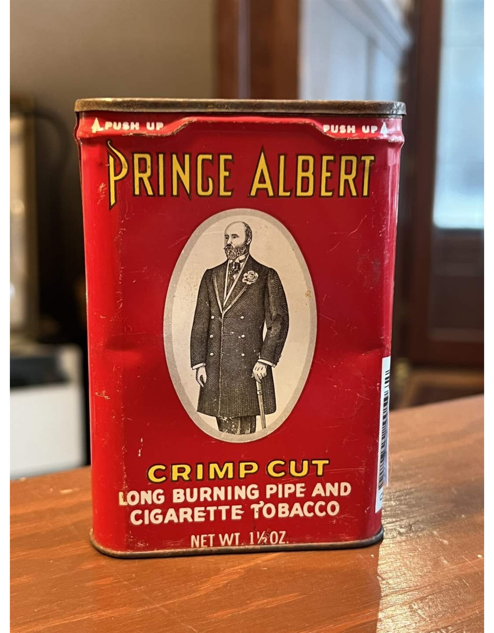 Tobacco tin - Prince Albert Crimp cut