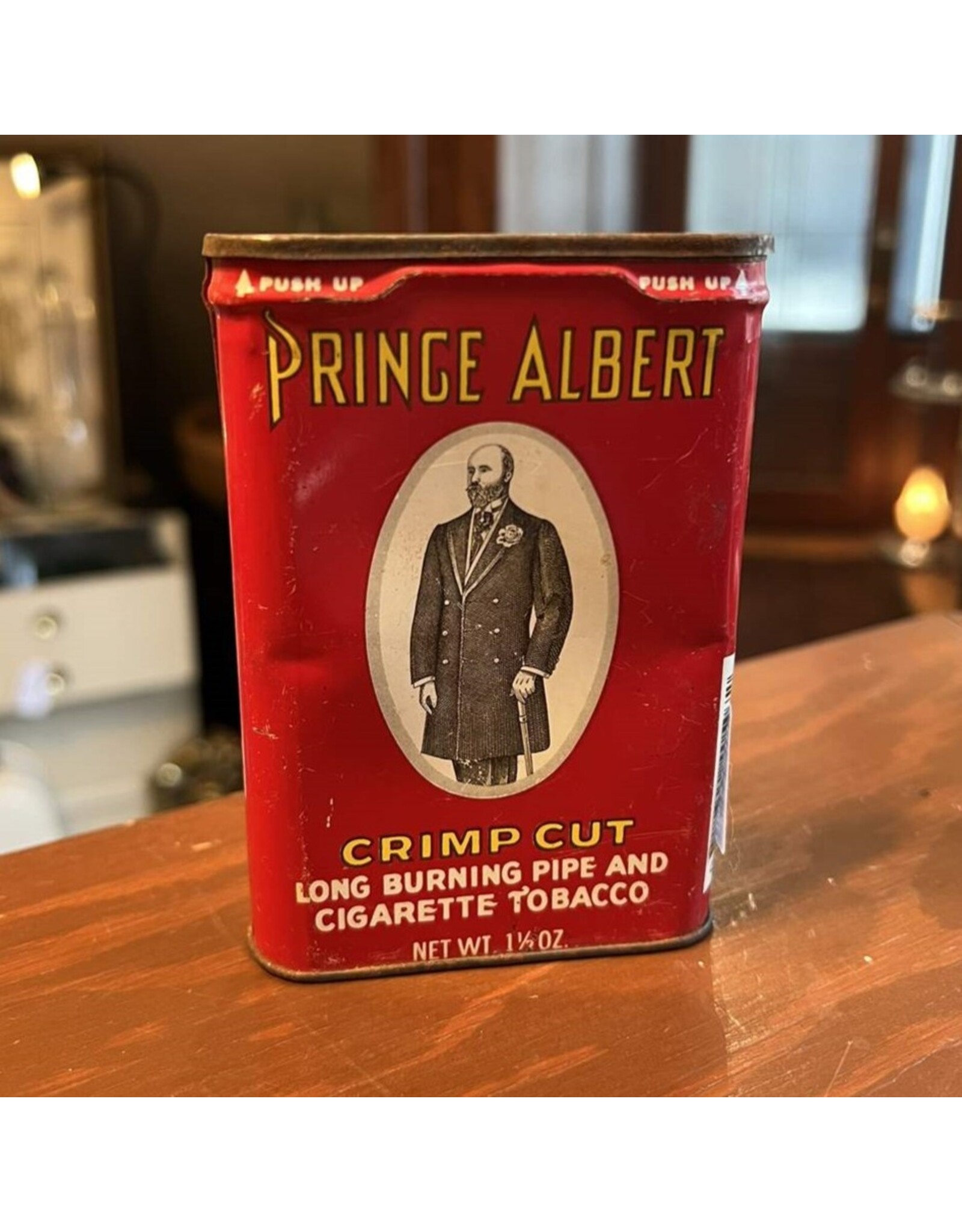 Tobacco tin - Prince Albert Crimp cut