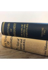 Book - Fifty Years of Parliament by Cassell, 1926, 2 volumes, hardcover