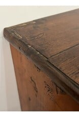 Chest of drawers - antique bow front chest of five drawers