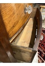 Chest of drawers - antique bow front chest of five drawers