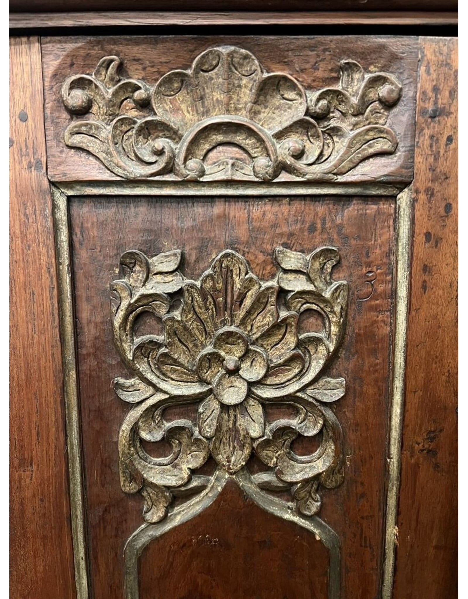 Cabinet - intricately carved, two doors