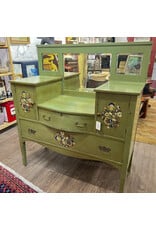 Sideboard - unique painted green mirror back