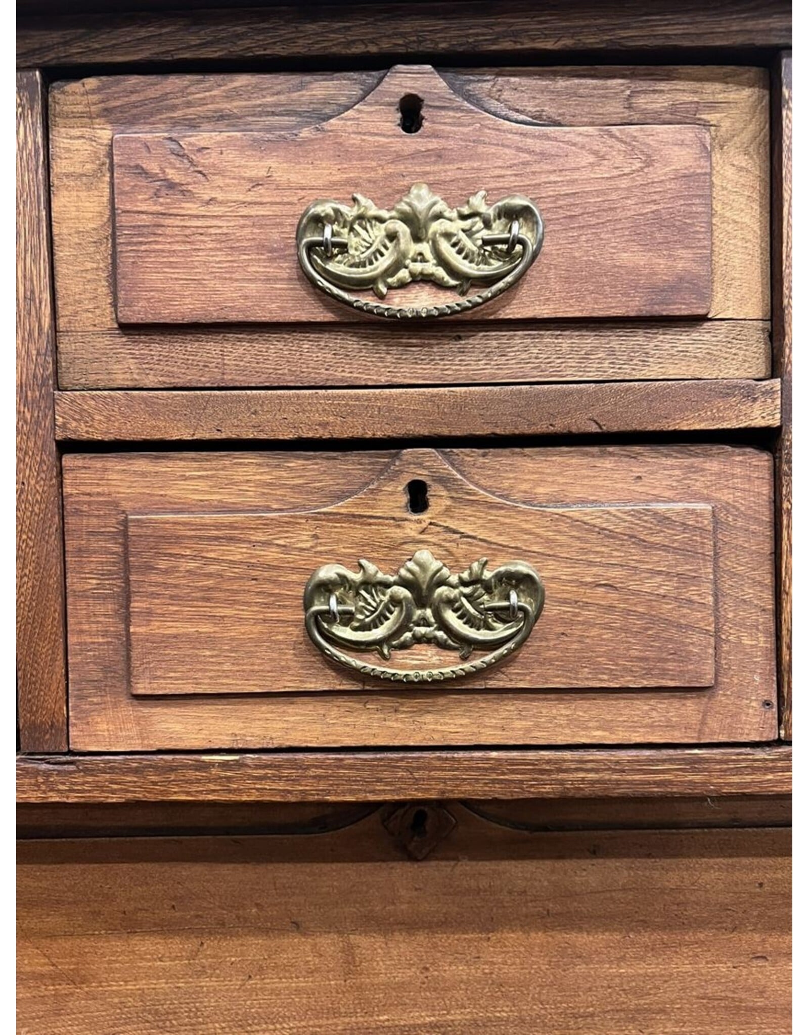 Dresser - seven drawer, oak