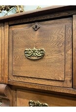 Dresser - seven drawer, oak
