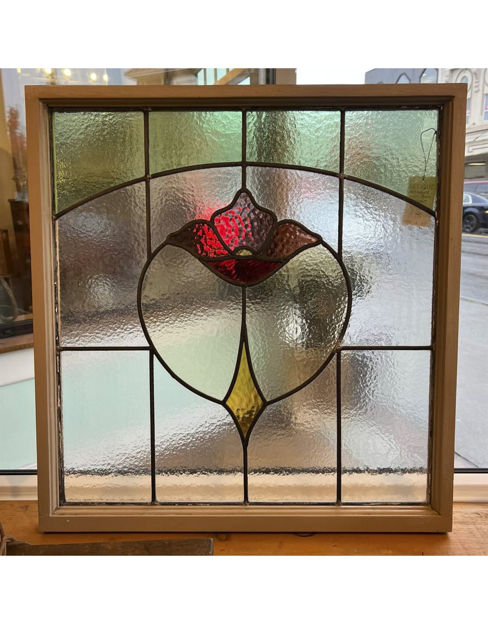 Stained glass window