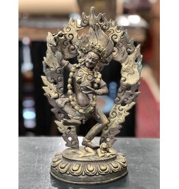 Brass statue