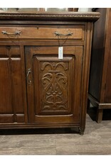 Sideboard - antique art nouveau style tall mirror back