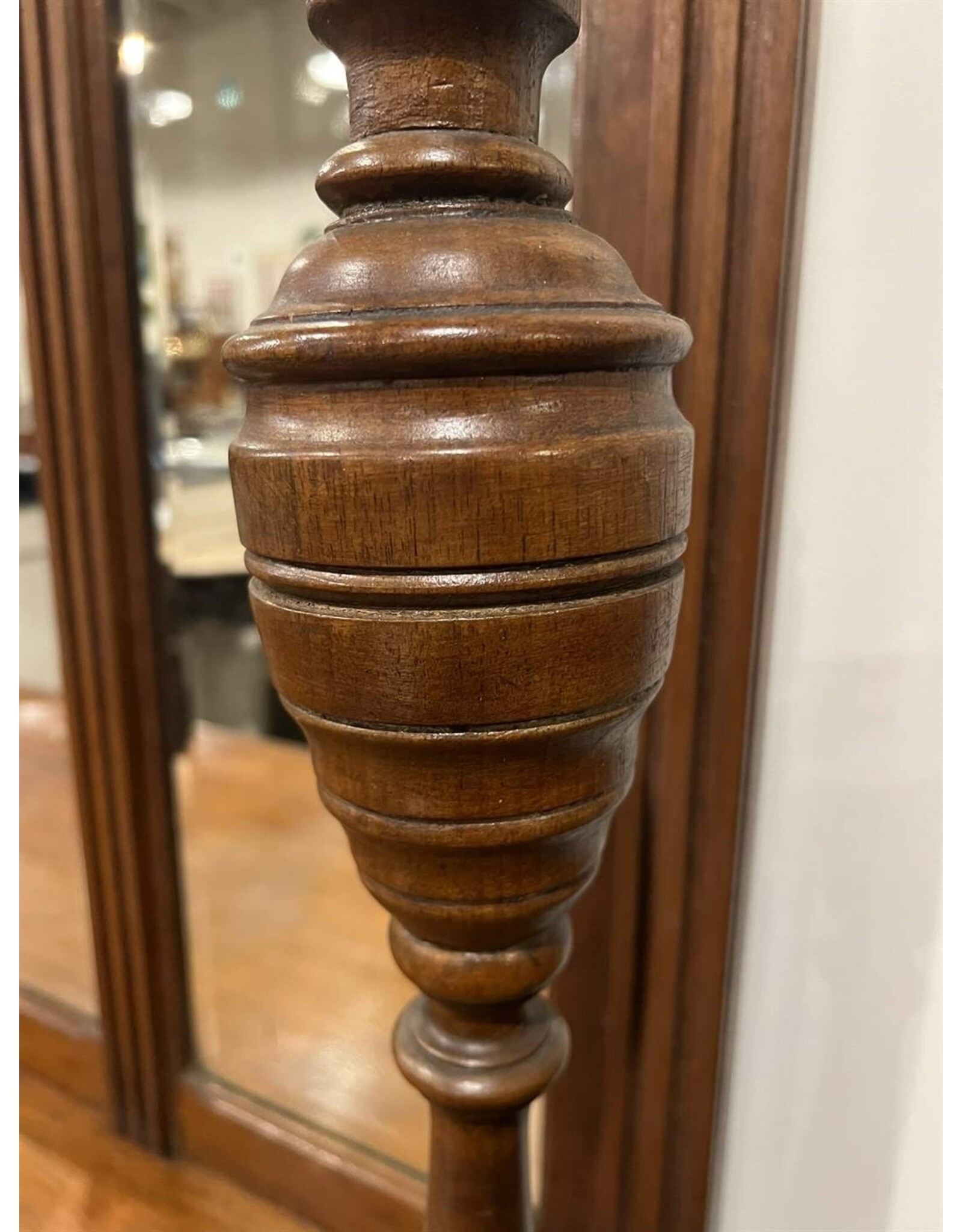 Sideboard - antique art nouveau style tall mirror back