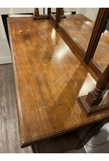 Sideboard - antique art nouveau style tall mirror back