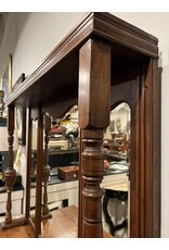 Sideboard - antique art nouveau style tall mirror back