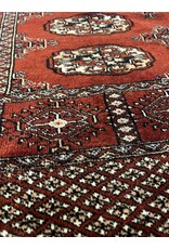 Carpet - Bokhara, gul, elephant's foot, 6'4" x 4'2"