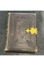 Holy Bible - 1846 edition, King James, leather, brass clasp