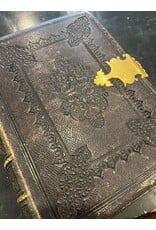 Holy Bible - 1846 edition, King James, leather, brass clasp