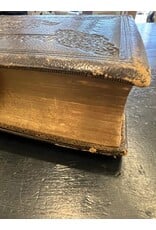 Holy Bible - 1846 edition, King James, leather, brass clasp