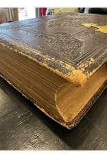 Holy Bible - 1846 edition, King James, leather, brass clasp