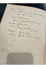 Holy Bible - 1846 edition, King James, leather, brass clasp